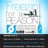 Freezin for a Reason | A Hurricane Sandy Benefit 5.7 mile race & 2.5 mile fun paddle