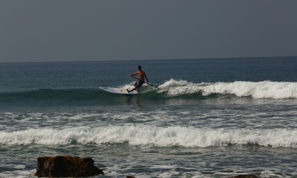 sup frontside cutback paddle transition 2