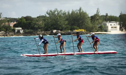 Dragon World Championships in Barbados, 2017. | Photo Courtesy: Red Paddle Co.