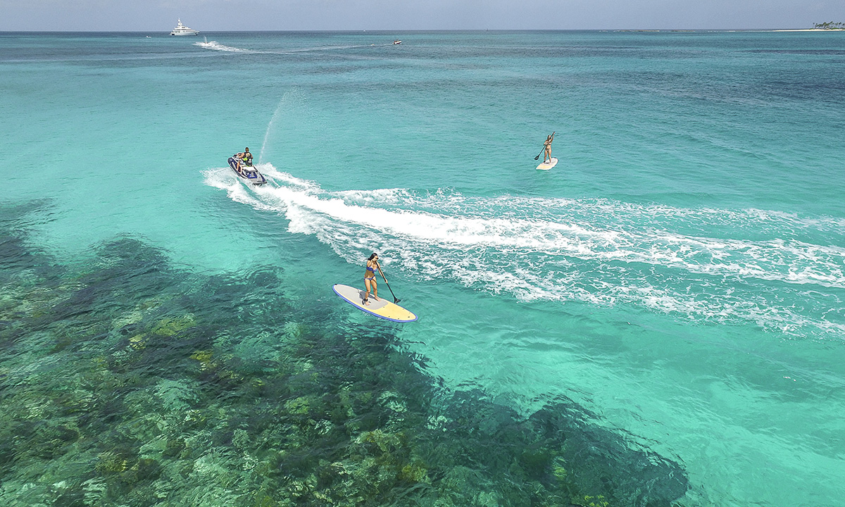 paddle boarding bahamas