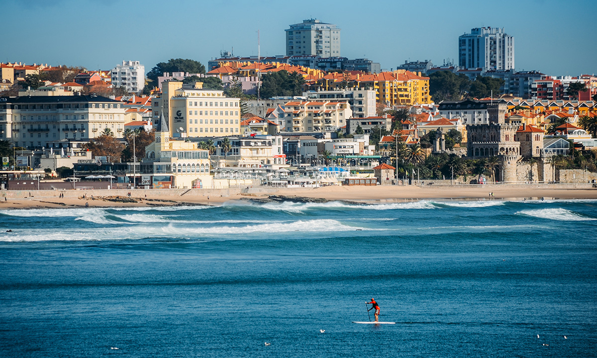 paddle boarding lisbon