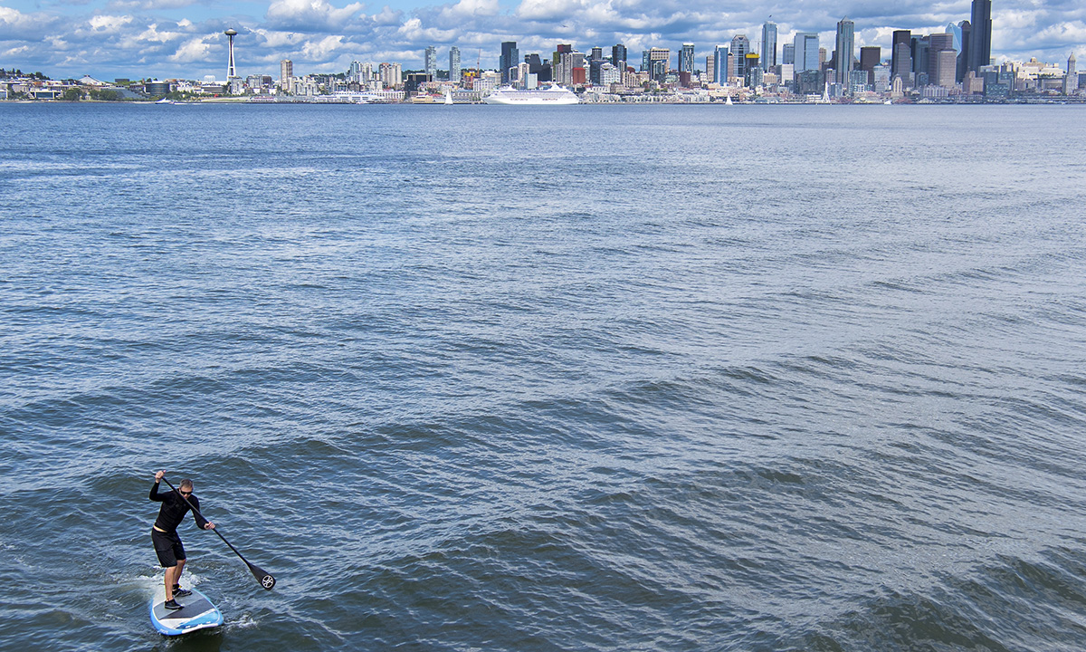 paddle boarding seattle