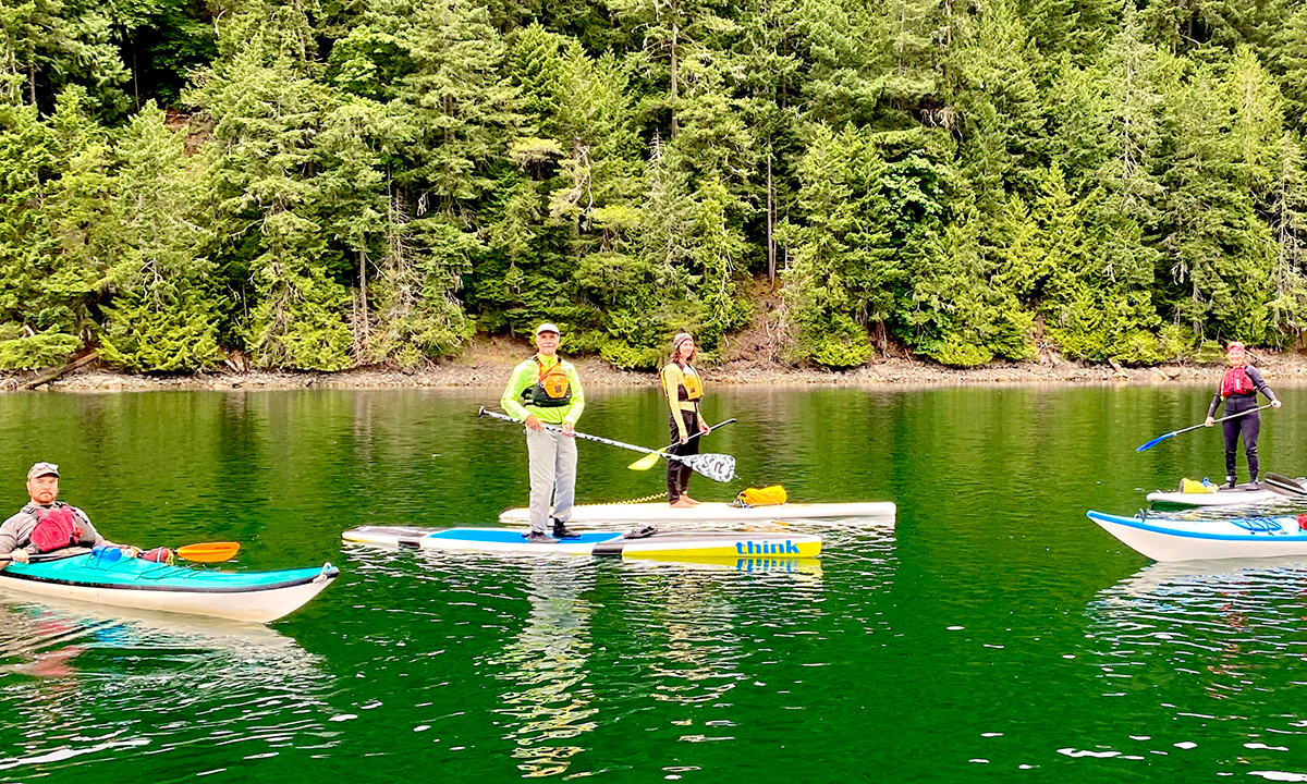 paddle boarding saanich peninsula canada locals