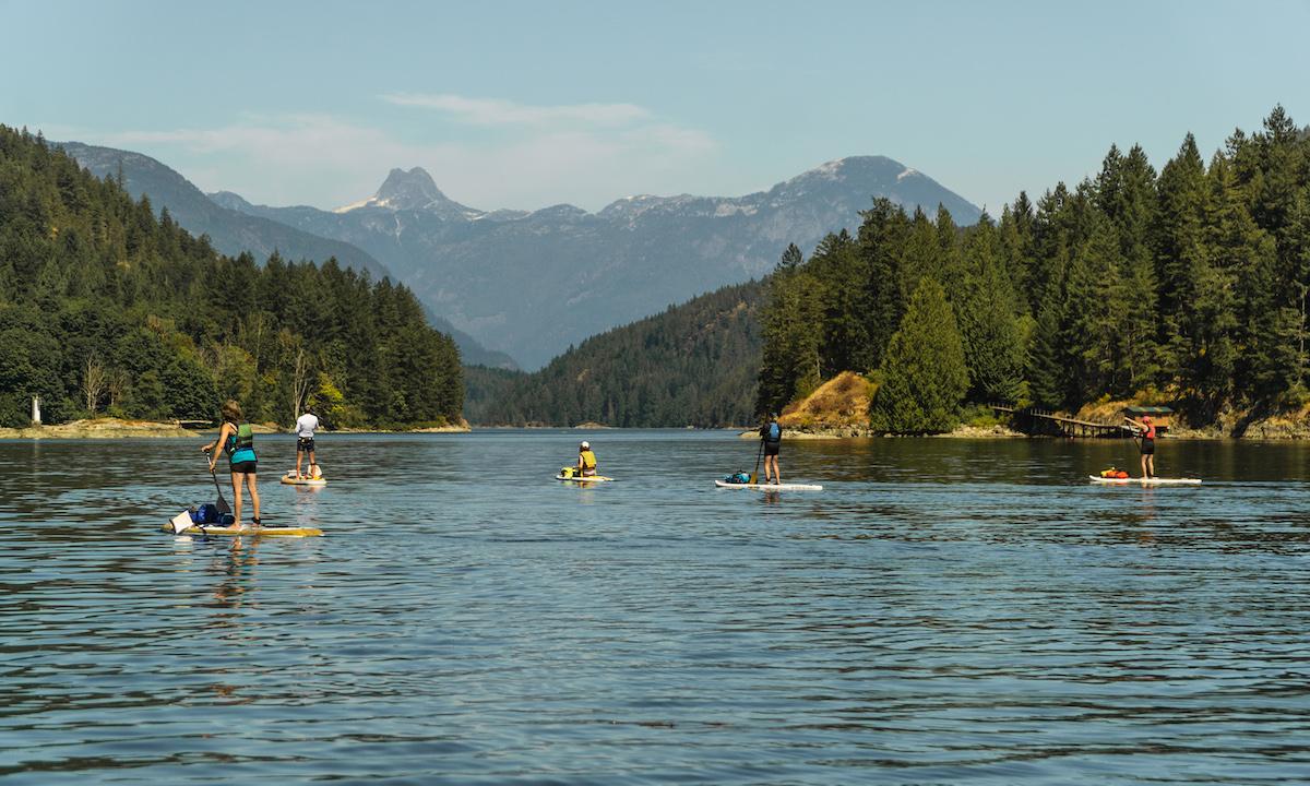 Discovery Islands SUP Coastal Touring Adventure