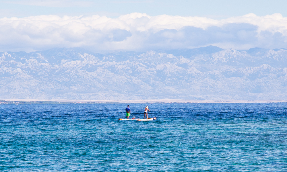 paddle boarding croatia molat 2