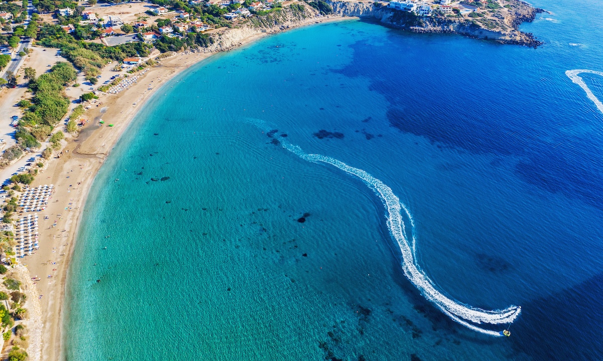 paddleboarding cyprus coral bay