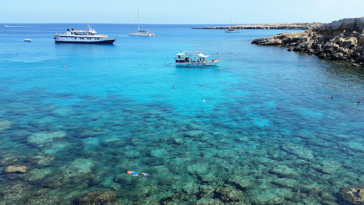 paddleboarding cyprus fig tree bay photo david wilson 1