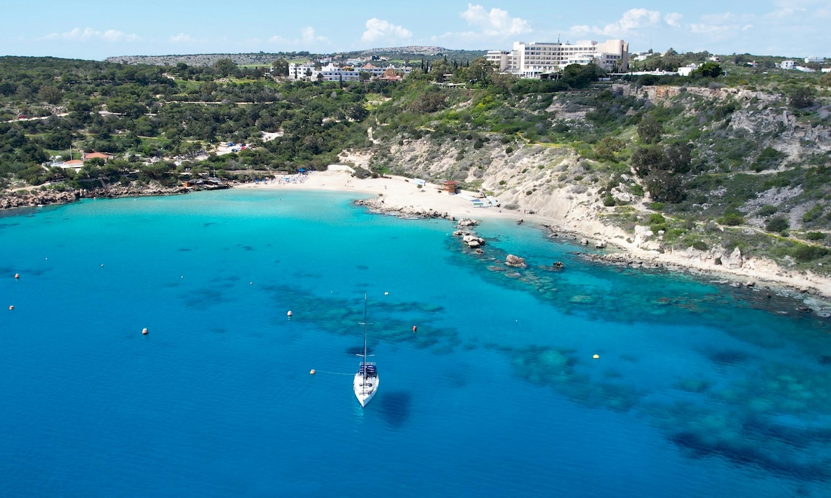 paddleboarding cyprus konnos beach photo athina vrikki