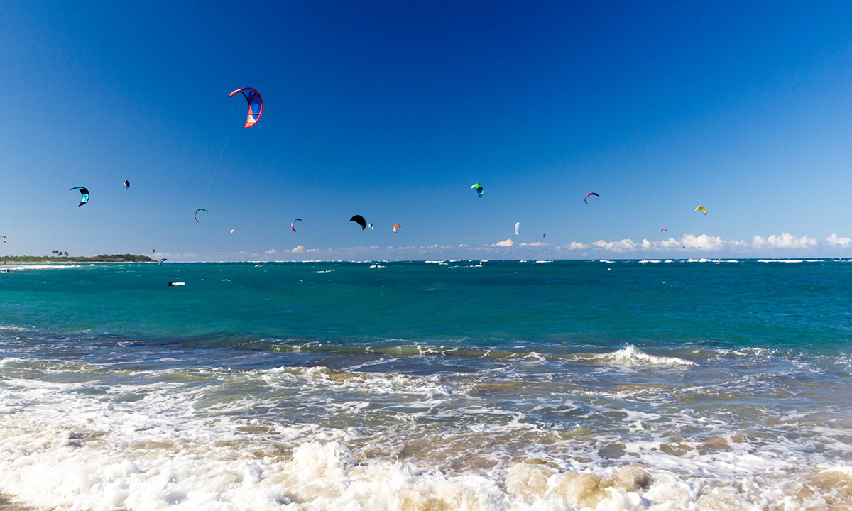 best places sup dominican republic Cabarete Beach kitsurf