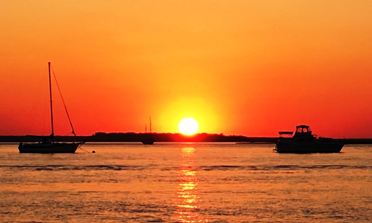 amelia island sunset paddle