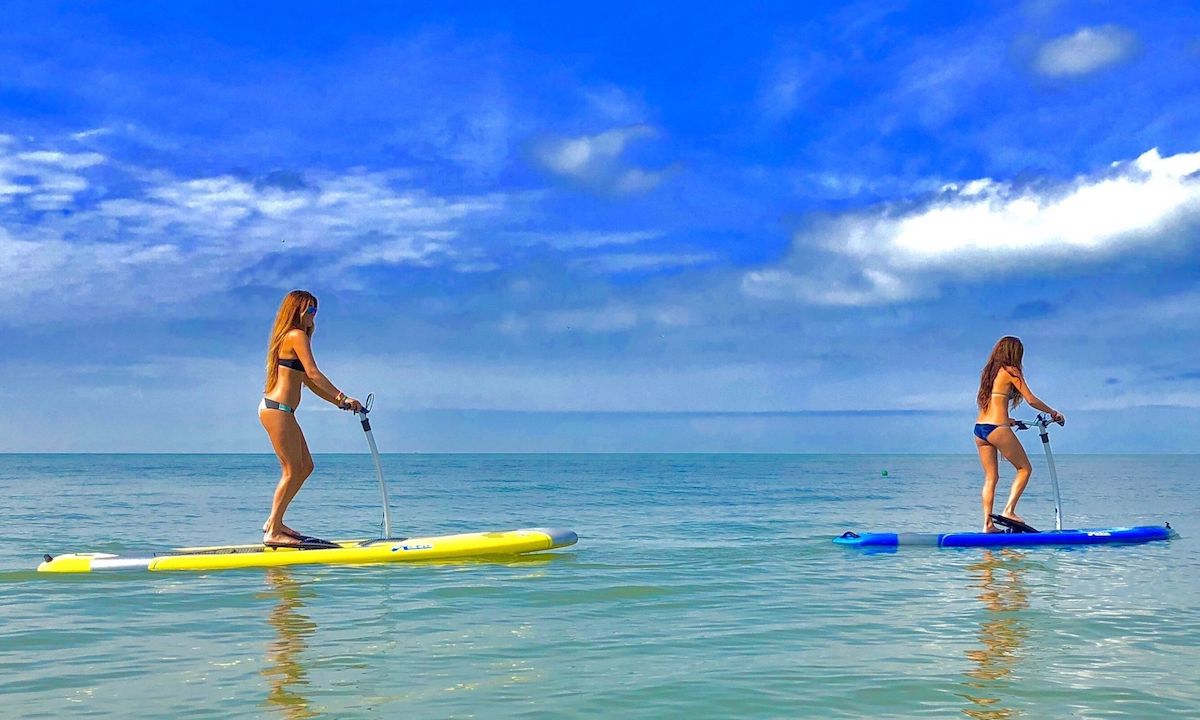 paddle boarding tampa florida fort de soto park