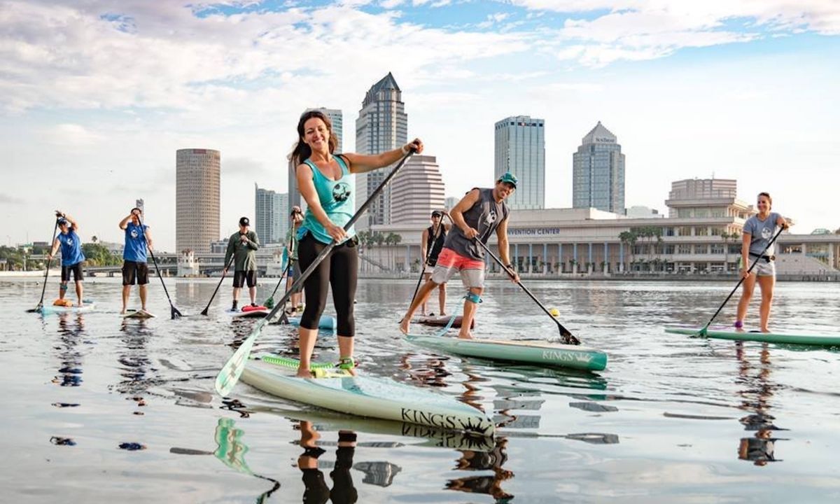 paddle boarding tampa florida