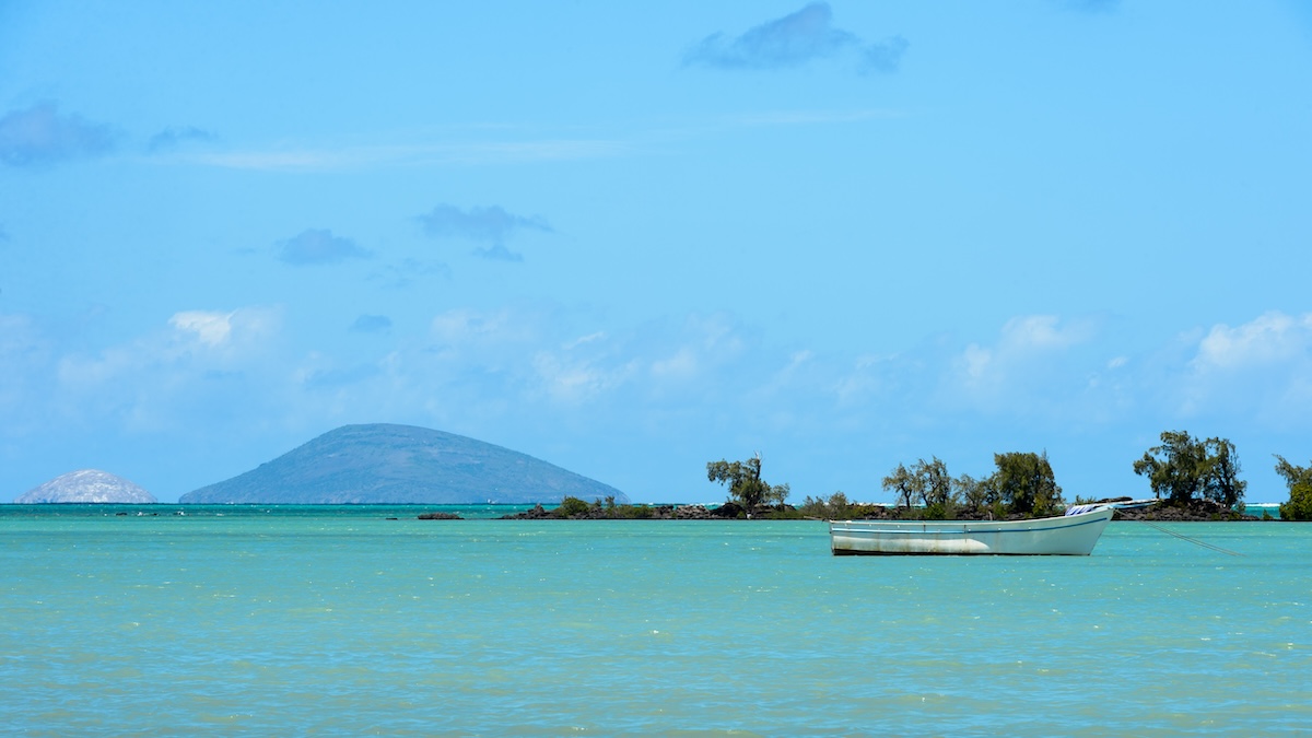 Paddleboarding Mauritius anse la raie