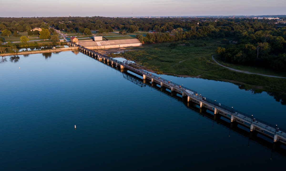 Lake Overholser Oklahoma City