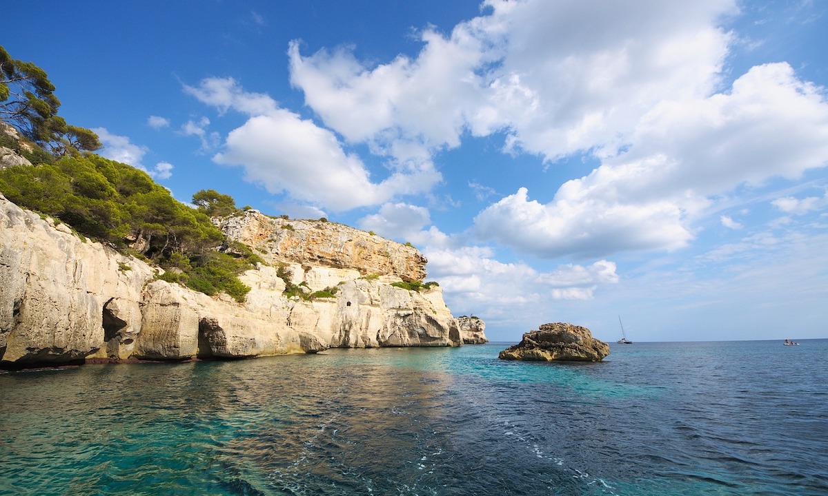 paddleboarding menorca spain es canutell