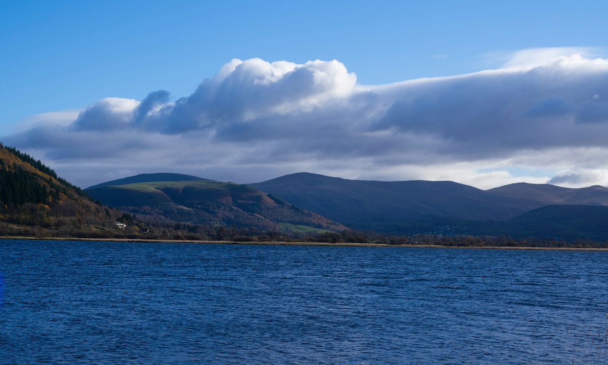 Paddleboarding lake district cumbria england bassenthwaite