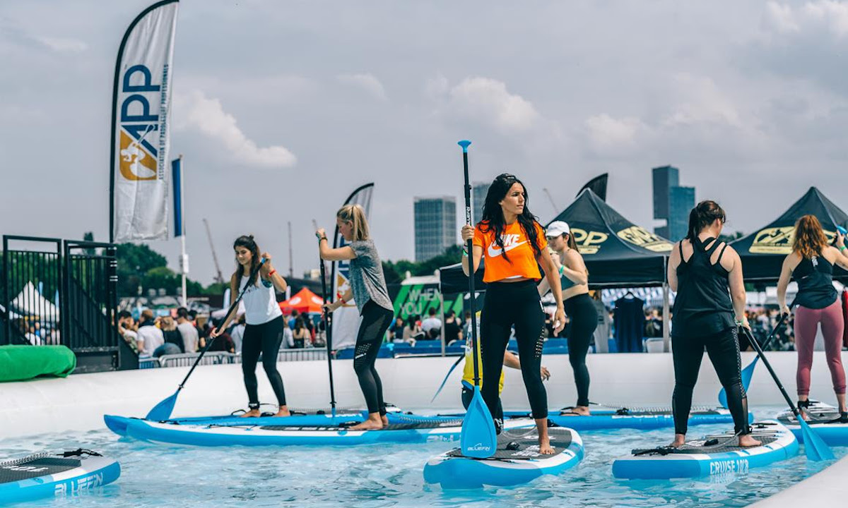 london sup open canary wharf