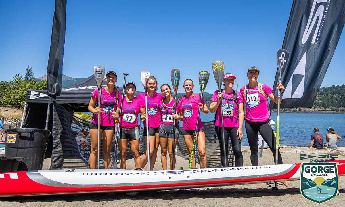 gorge paddle challenge 2021 elite course women