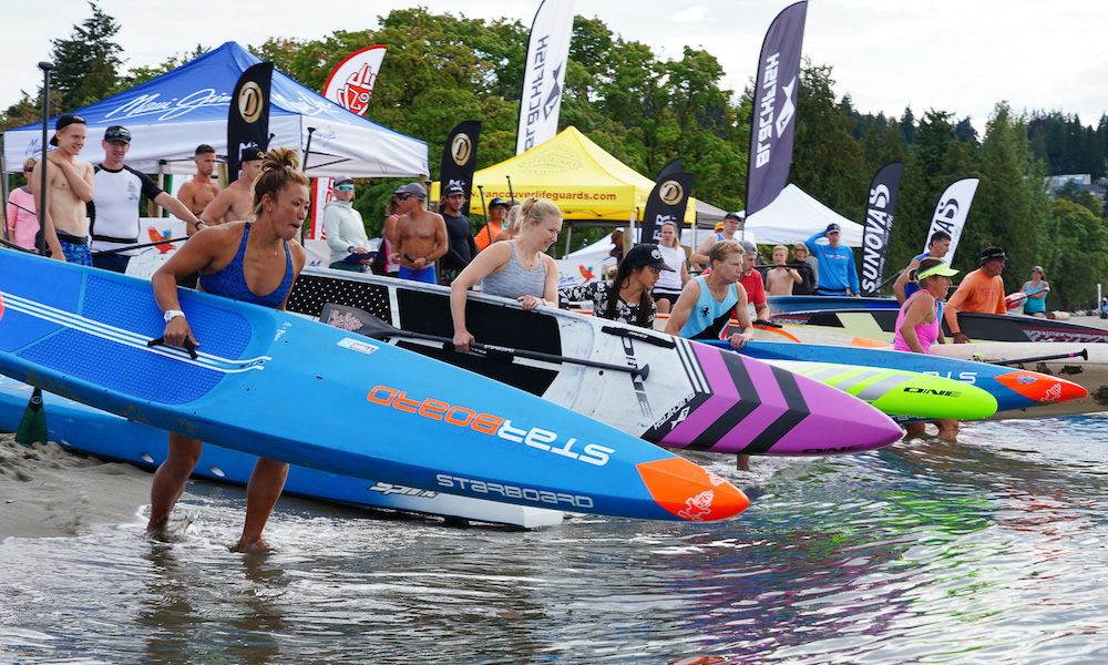 august 2019 events of the month Vancouver SUP Challenge