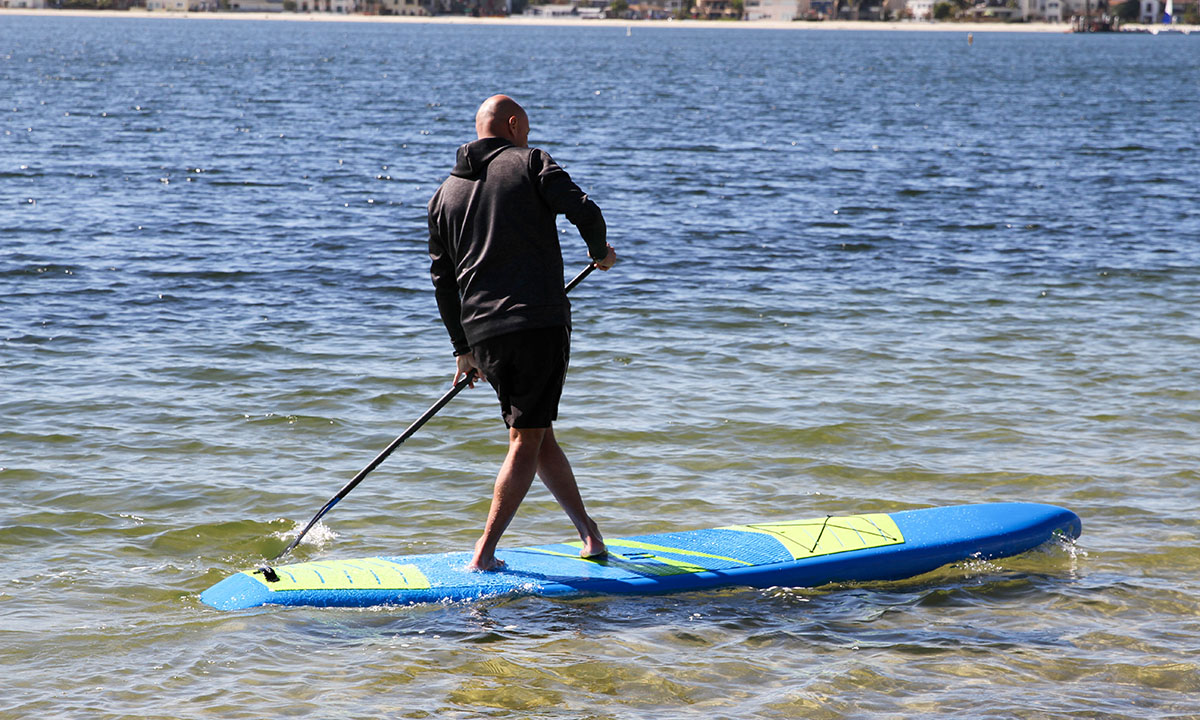 best beginner standup paddle board 2019 surftech promenade 3