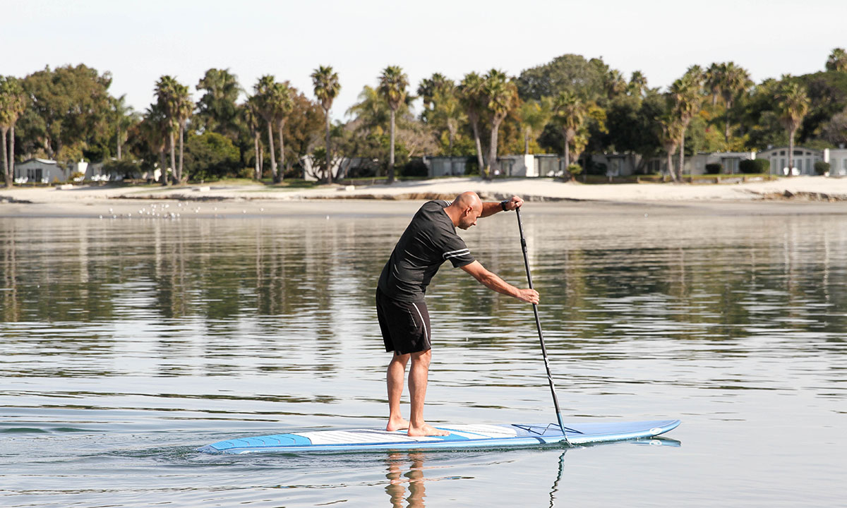 best composite standup paddle board 2020 surftech chameleon 4