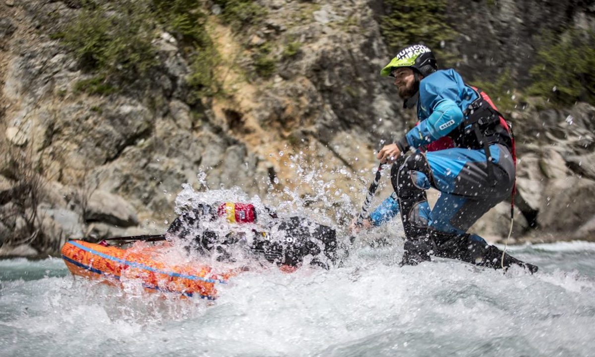 First SUP Descent Of Europe's Deepest Canyon whitewater3