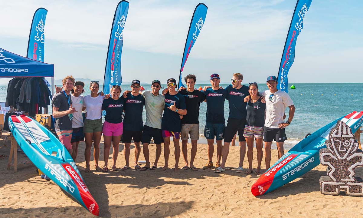 Starboard SUP 2024 Dream Team press release Cameron Group feature