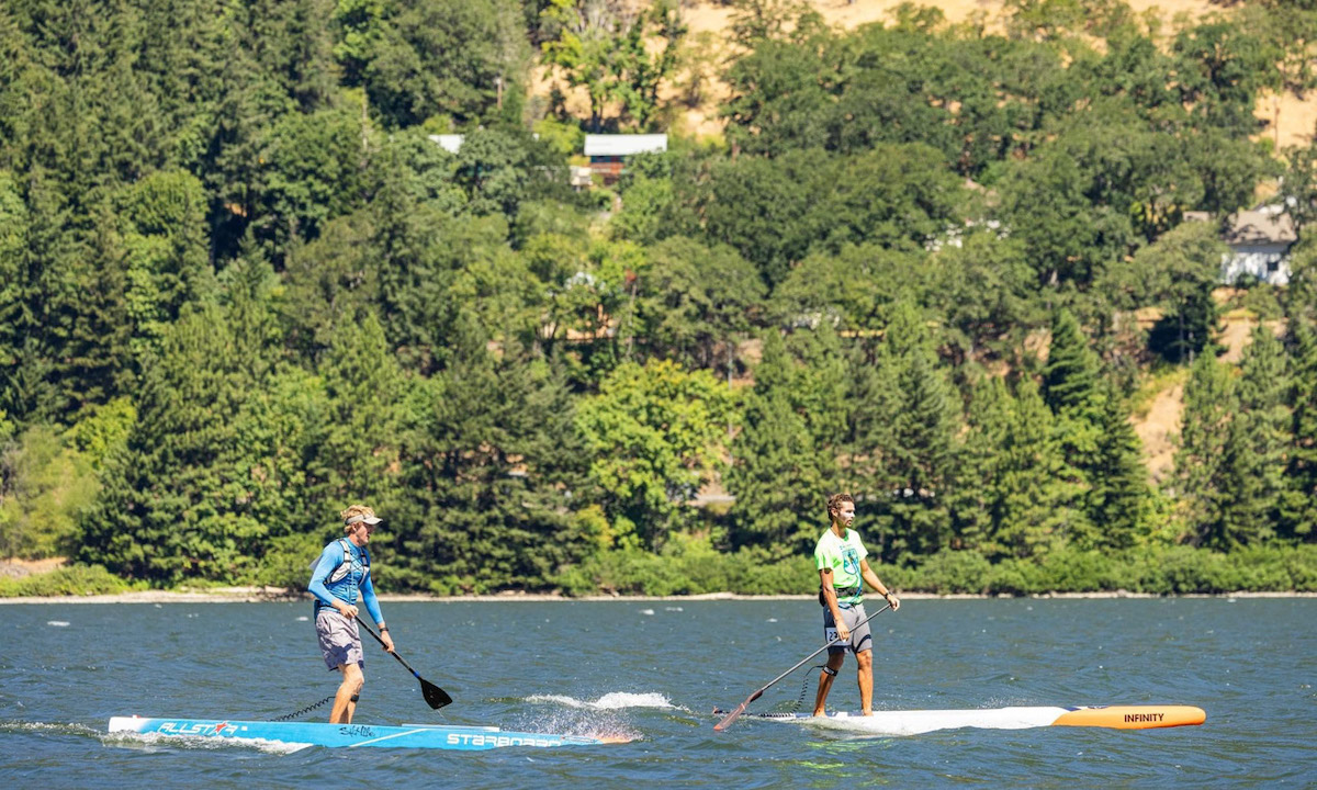 Connor Baxter Wins 2023 Gorge Paddle Challenge SUP Downwind Technical Race IMG 6578