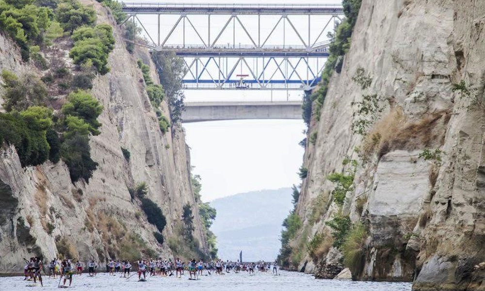 corinth canal sup crossing 2