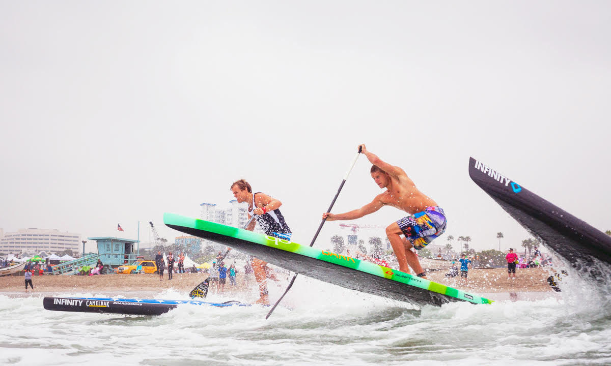 santa monica pier paddle 2016