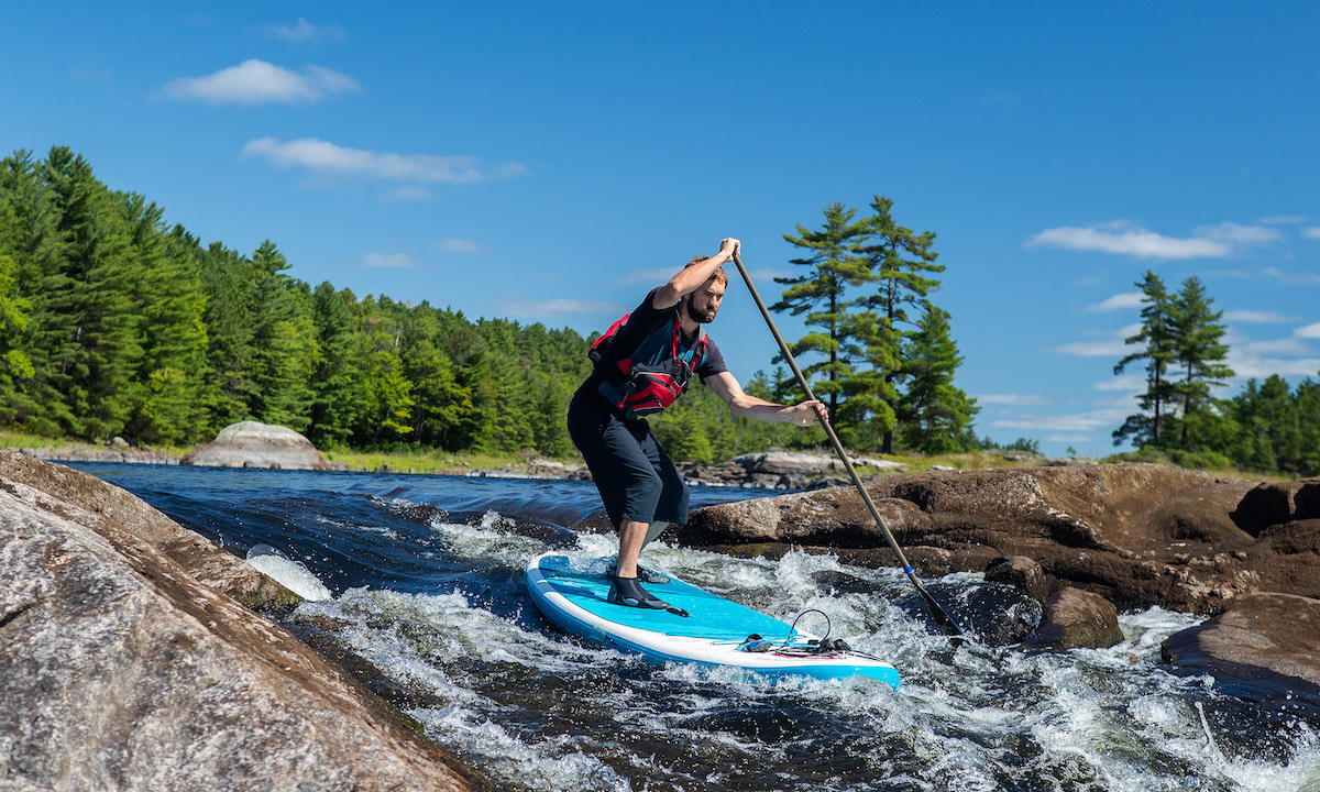 whitewater sup health benefit