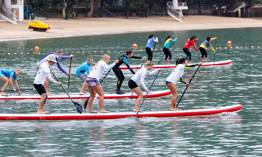 group sup fun race