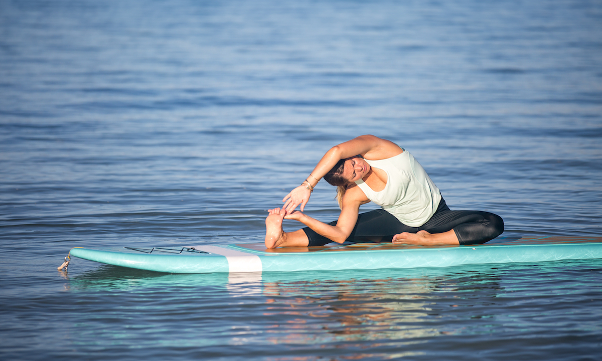 sup yoga helps racers