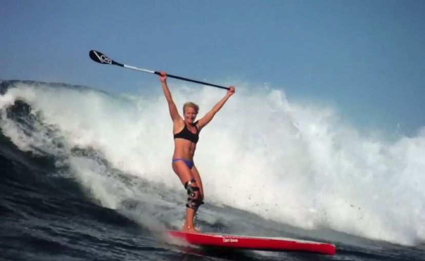 SUP Surfing Fun With Sonni Honscheid