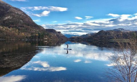 SUPing The Land Of The Midnight Sun