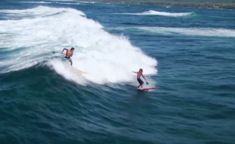 SUP In Hawaii With Kai Lenny & Airton Cozzolino