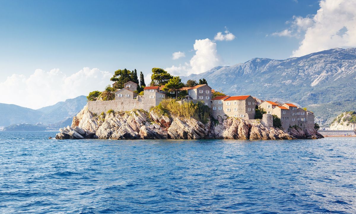 Sveti Stefan, Montenegro.