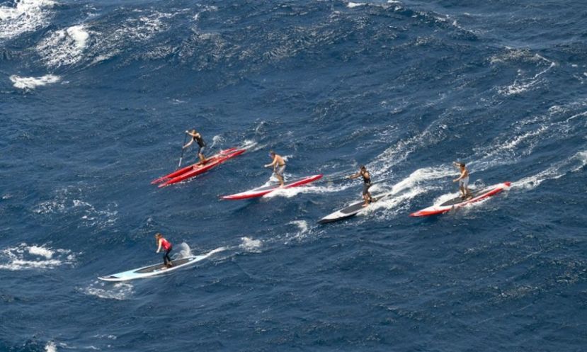 Downwinders were among the top SUP topics for 2015. | Photo Courtesy: SIC Maui