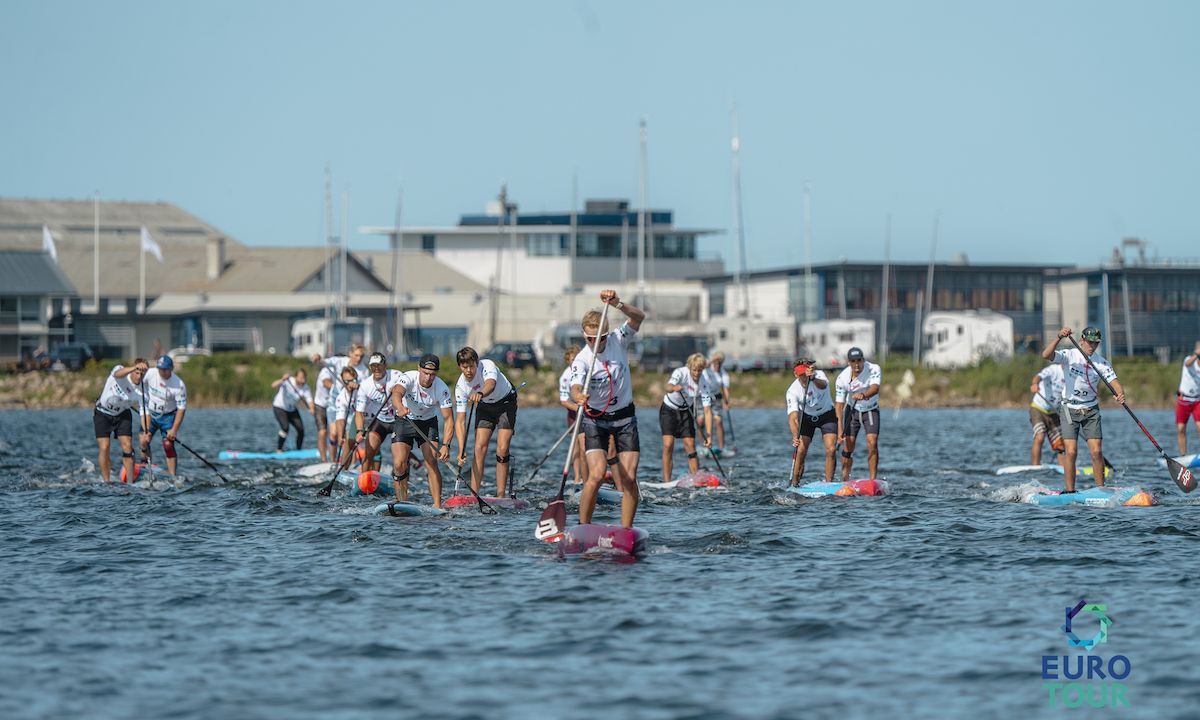 Men's race start. | Photo Courtesy: Euro Tour / Cat Yde