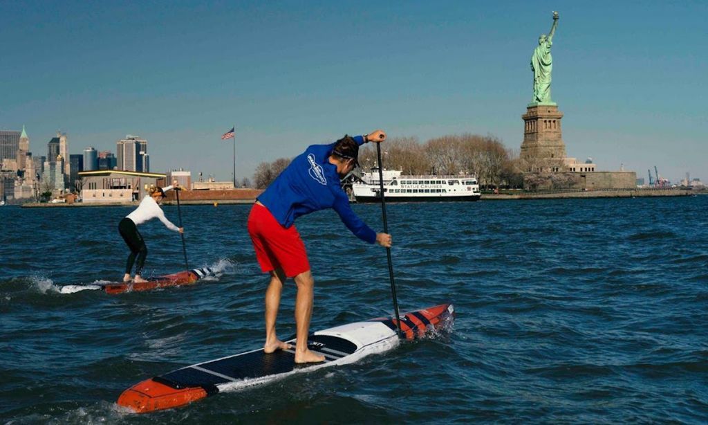 A look at the NY SUP Open course. | Photo courtesy: APP World Tour
