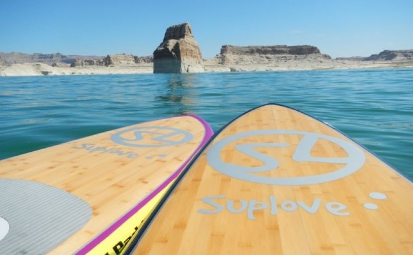 Paddle Boarding Lake Powell, Arizona