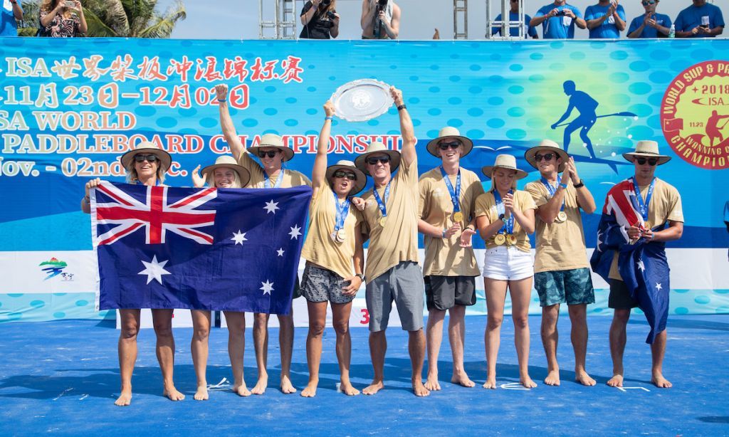Six Golds in seven year for Australia - true SUP and Paddleboard dominance. | Photo: ISA / Pablo Jímenez
