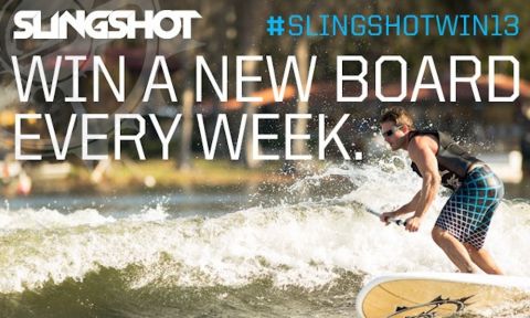 Slingshot 2013 Giveaway - Use hashtag #SlingshotWin13