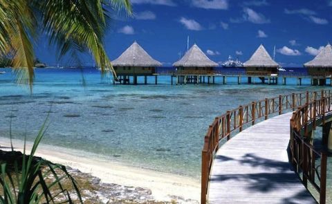 Paddle Boarding Bora Bora