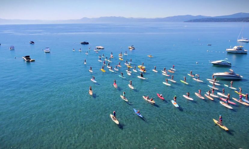 Hundreds gathered last year at the 2014 Butterfly Effect event in Lake Tahoe.