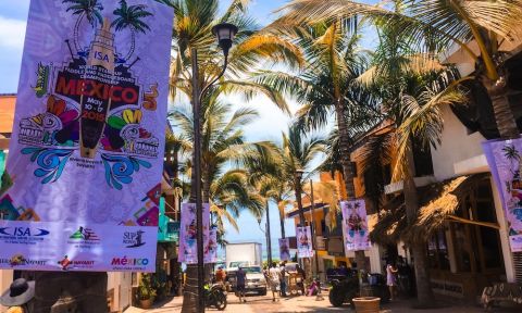 The 2015 ISA World SUP and Paddleboard Championships are officially underway in the beautiful Sayulita, Mexico. | Photo: Stephanie Boeckmann