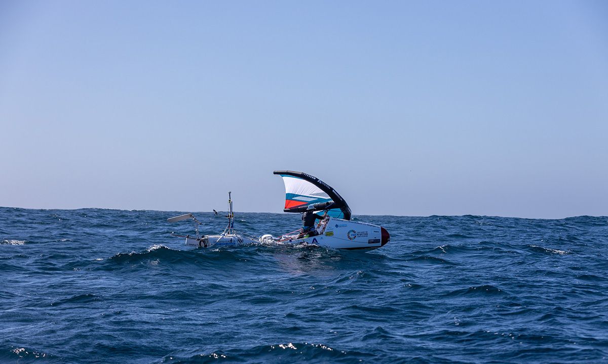 Chris Bertish on Wing Foil. | Photo Credit: Quin O’Hara