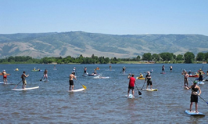 The Open Air Demo kicked off a week-long gathering of the outdoor recreation industry. The day&#039;s events included demos by Boardworks, Rusty, Rogue, Tahoe SUP, Surftech, Pau Hana and FCS.