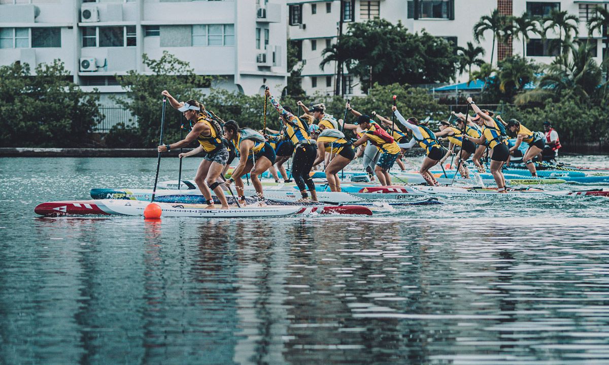 Women's Distance Race 2022 start. | Photo: ISA / Pablo Franco