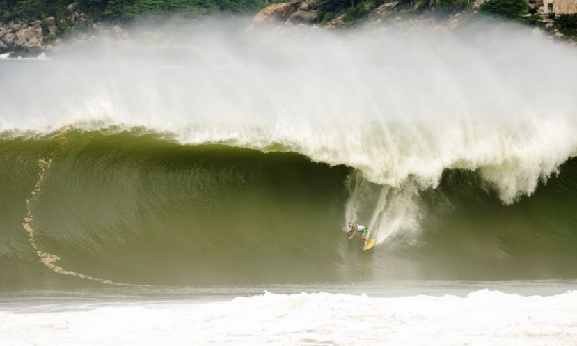 Carlos &#039;Coco&#039; Nogales at his home break of Puerto Escondido. Mexico. | Photo courtesy of Edwin Morales.